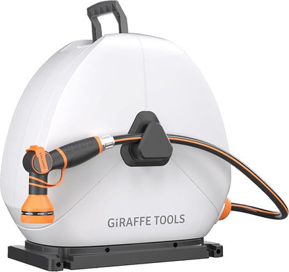 Giraffe Tools Retractable Heavy Duty Hose Reel, 5/8" x 92FT Automatic Rewind by GiraffeTools