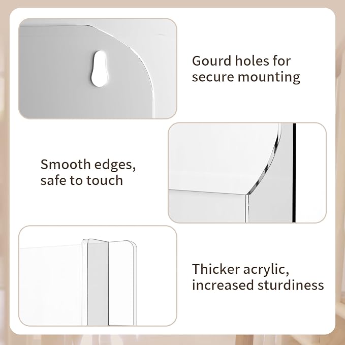 Acrylic Brochure Pamphlet Holder, 2 Magazine Holders and 4 Pamphlet Holders - Image 4