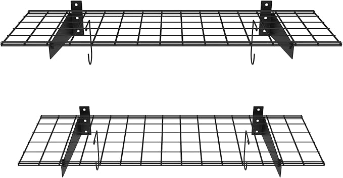 TORACK 2 Pack Garage Wall Shelves - Image 8
