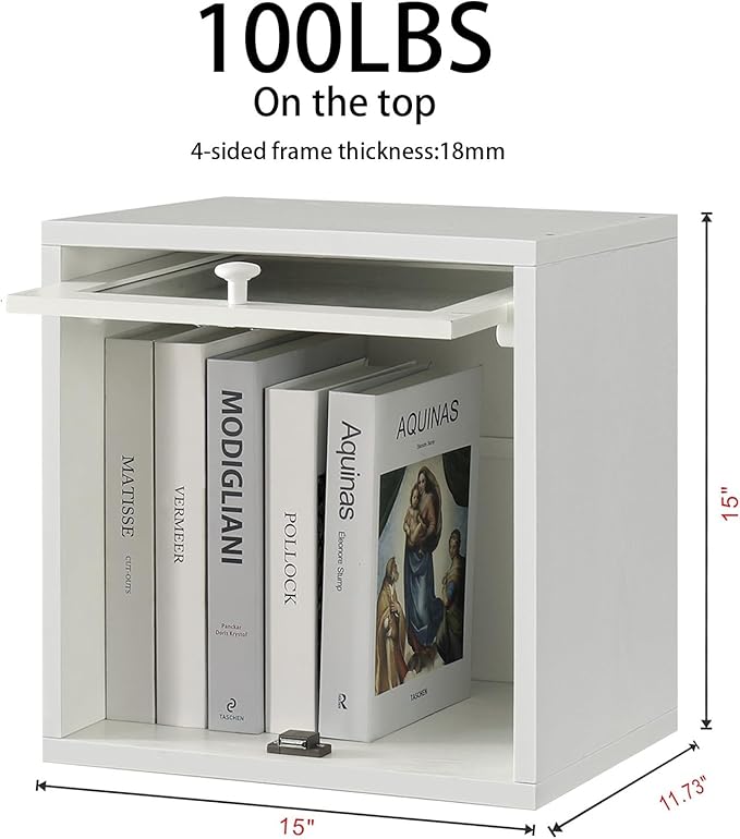 FUSUNBAO Magic DIY Cube Storage Organizer Stackable Cubes - Image 3