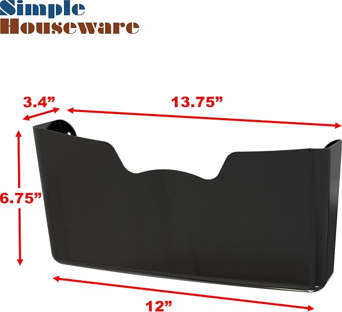 Simple Houseware Single Pocket Wall Mount - Image 3