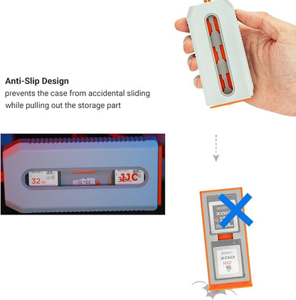 XQD Card Case, Cfexpress Type B Card Holder, XQD Card Organizer, Pop-up and - Image 5