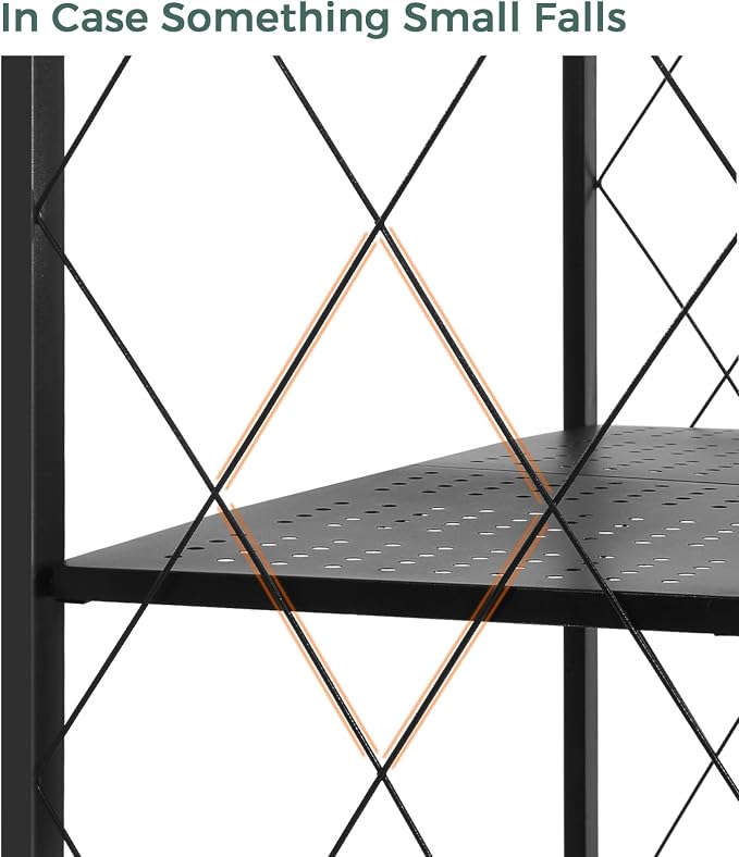 DEANIC 5-Shelf Folding Bookcase - Image 8