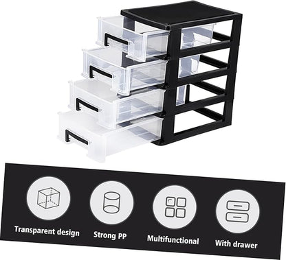 BESPORTBLE 4-Layer Plastic Drawer Storage Cabinet - Image 4