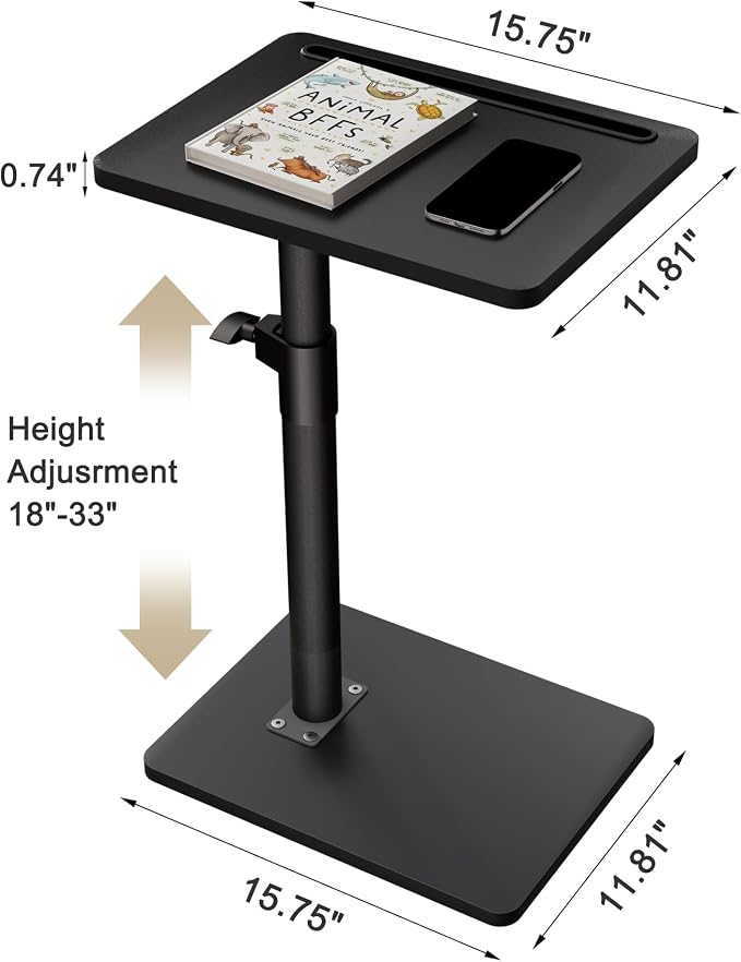 Sofa Armrest Tray Table for Couch - Image 2