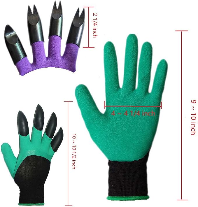 DCCPAA Garden Gloves with Claws, Claw Gardening Gloves - Image 3