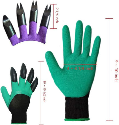 DCCPAA Garden Gloves with Claws, Claw Gardening Gloves - Image 3