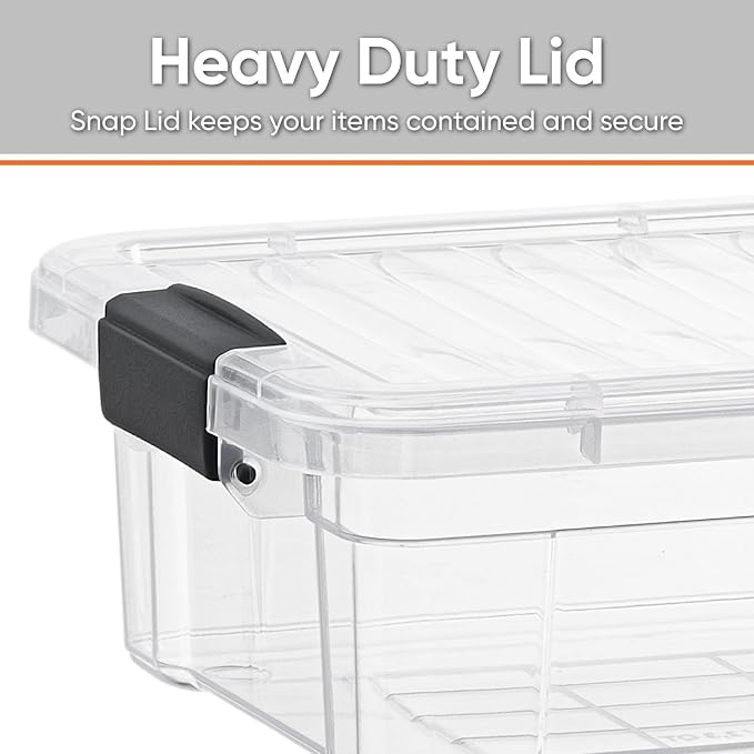 Superio Clear Storage Boxes - Image 4