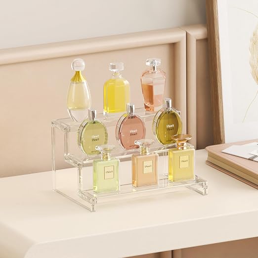 Lifewit Perfume Organizer, Cupcake Stand, Tool-Free Assembly, Plastic Display - Image 2