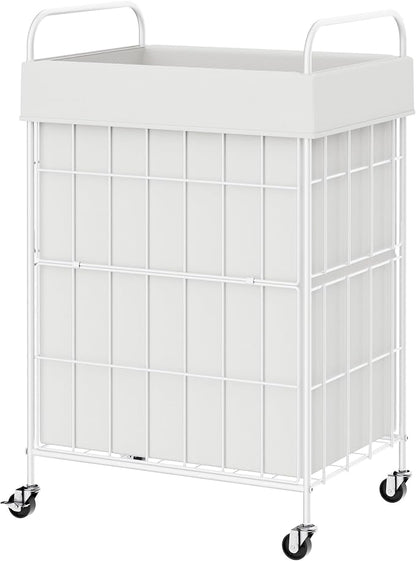 Laundry Hamper with Wheels, 90L Laundry Basket with Handle, Laundry Sorter with by Heeytilly
