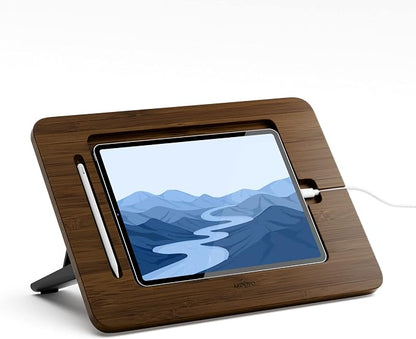 Bamboo Tablet Drawing Stand Tablet Holder by AFOOYO