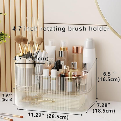 360° Rotating Makeup Organizer - Image 2