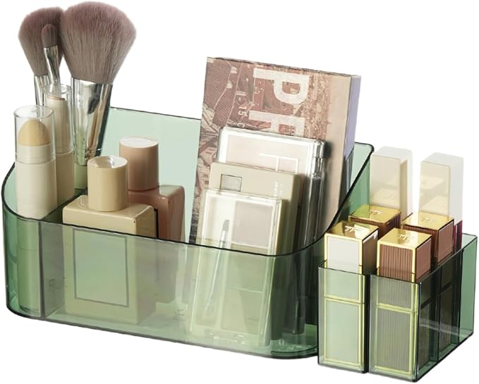 SUNFICON Makeup Tray Holder Organizer Cosmetic Display Case Tabletop Desktop by SUNFICON