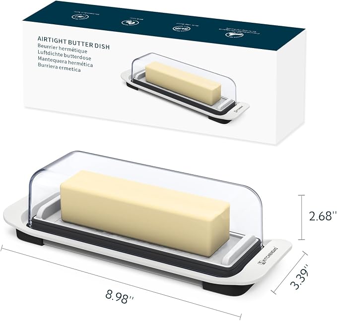 KITCHENDAO Airtight Butter Dish - Image 7