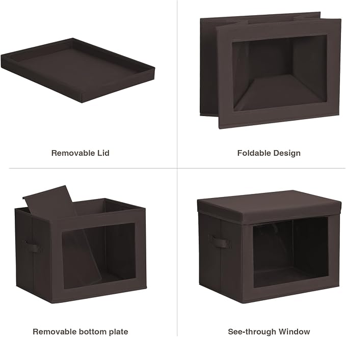 Homsorout Stackable Storage Bins - Image 7