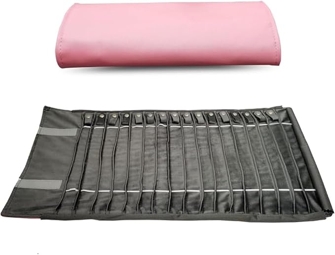 Portable Jewelry Roll Untangled Secure Necklace Travel Storage Bag Displays by SCIKHEFT