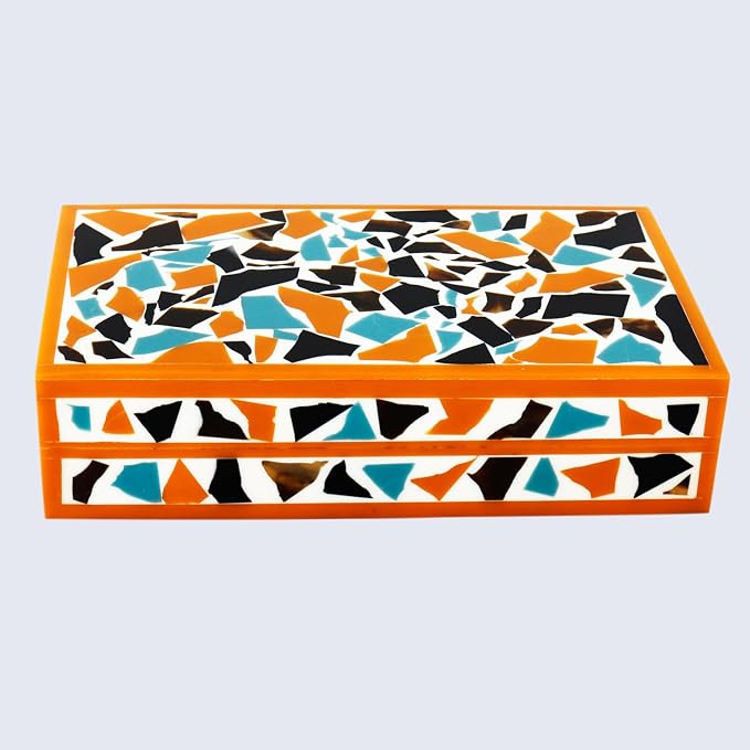 Handicrafts Home Decorative Keepsake Box 8x5 – Small Organizer Box - Image 4