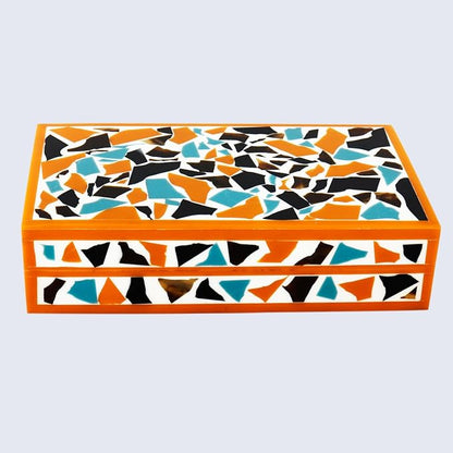 Handicrafts Home Decorative Keepsake Box 8x5 – Small Organizer Box - Image 4