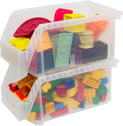 Plastic Containers for Organizing and Storage Bins for Closet, Garage or Pantry - Image 6