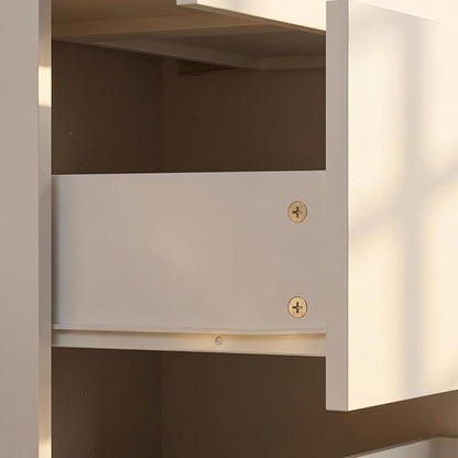 94.5" Extra Tall Wood Storage Cabinet, Office Cabinet - Image 6