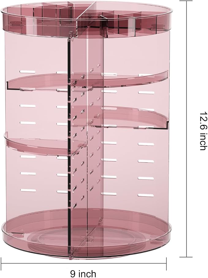 360 Rotating Makeup Organizer - Image 5