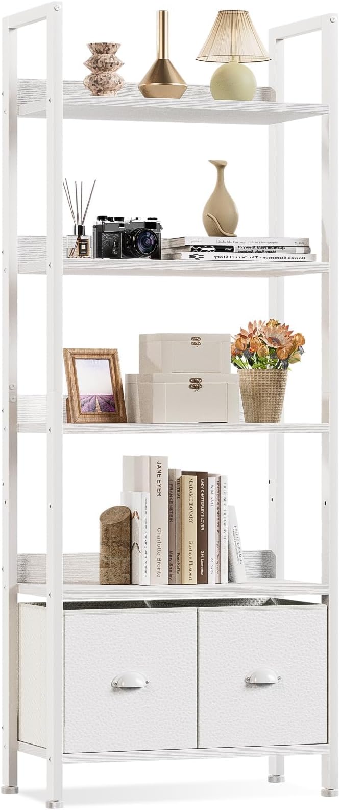 Furologee 5 Tier Bookshelf by Furologee
