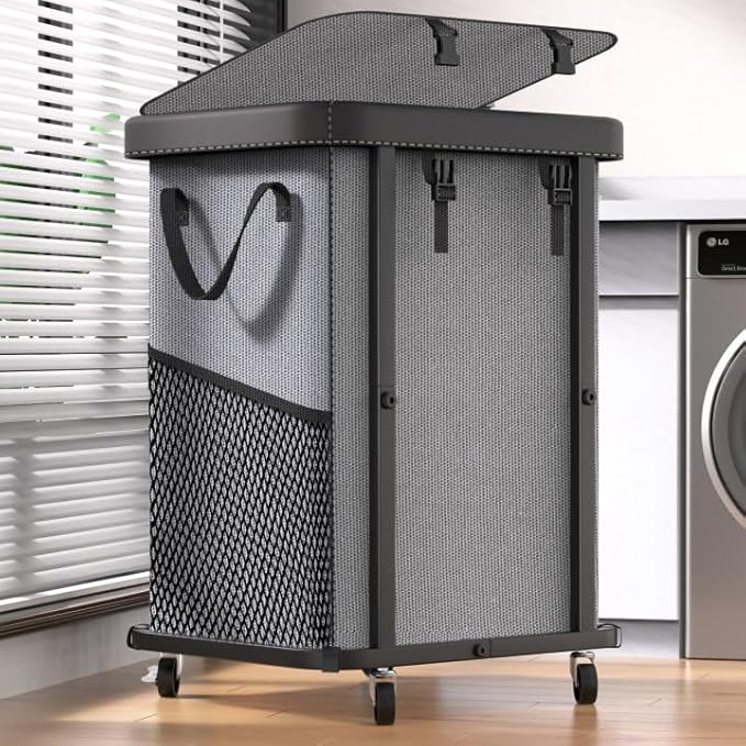 150L Large Fashion Laundry Basket by Unlockyourhomestoragelife