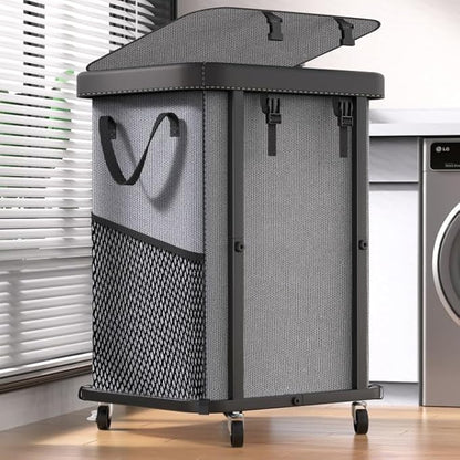 150L Large Fashion Laundry Basket by Unlockyourhomestoragelife