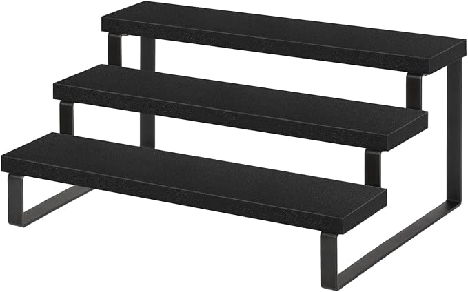 YINMIT Wooden Display Riser Stand, Tiered Perfume and Cologne Organizer Stand by YINMIT