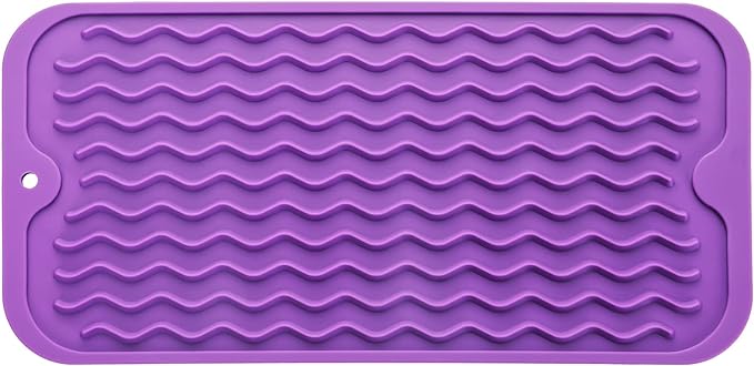 Silicone Dish Drying Mat for Multiple Usage, Easy clean, Eco-friendly, by MicoYang