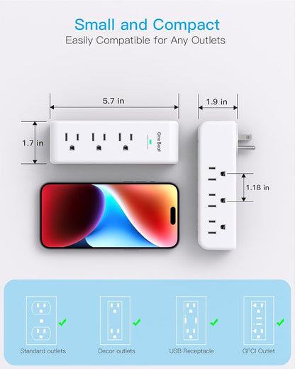 Surge Protector Outlet Extender - Image 6