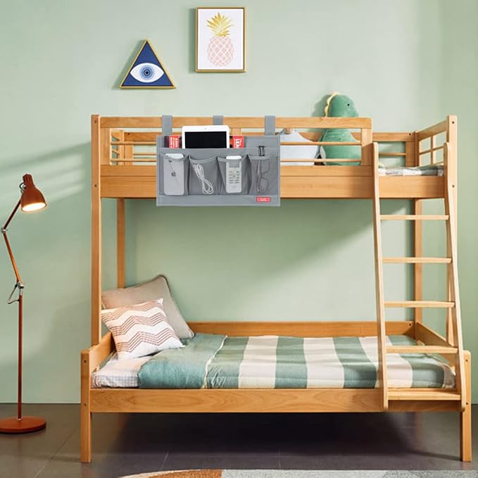 Hanging Bedside Caddy, Bedside Storage Organizer - Image 7