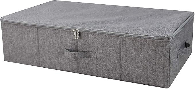 Under Bed Clothing Storage Organizer Box by iwillCREATEPRO
