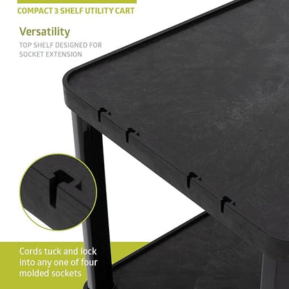 Pearington 3-Tier Compact Multi-Purpose Utility Cart - Image 3