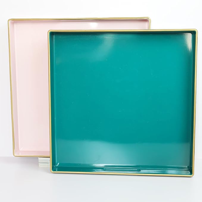 Spsyrine Green Decorative Serving Tray - Image 4