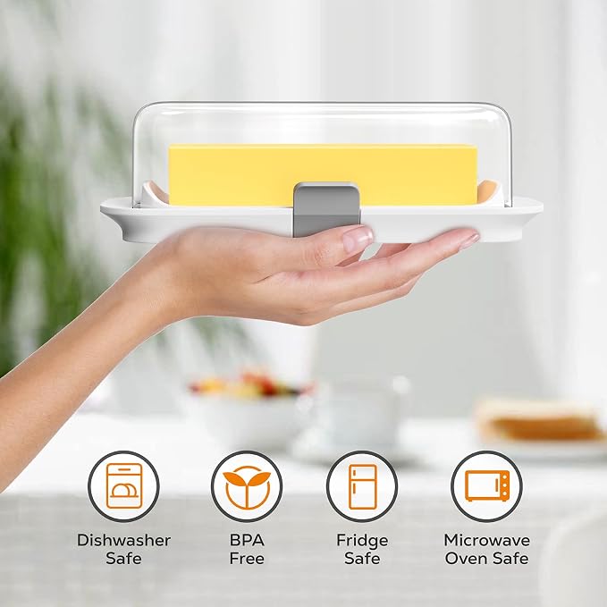 Pisol Large Butter Dish with Lid - Image 7