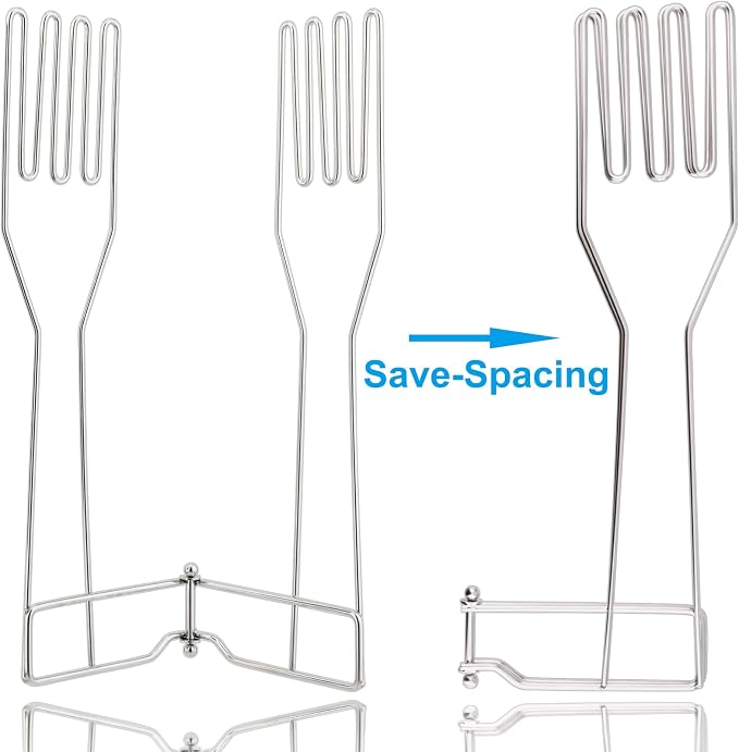 Kitchen Gloves Drying Rack, SUS 304 Stainless Steel Dish Gloves Holder - Image 5