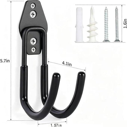 Garage Hanging Hooks Wall Mount, Garage Tool Storage Hooks, Wall Hangers - Image 2