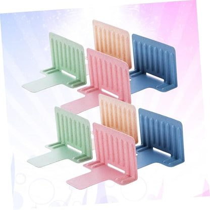 8-Piece PP Drawer Dividers for Refrigerated Food Storage Stackable Kitchen - Image 9