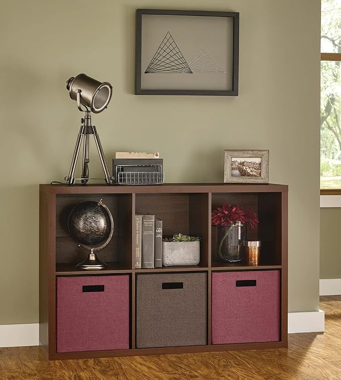 ClosetMaid 6 Cube Storage Shelf Organizer Bookshelf - Image 5