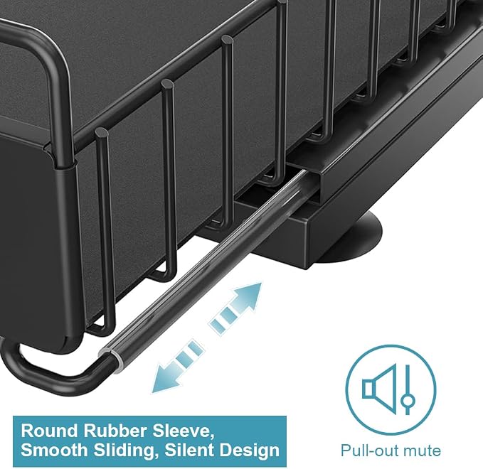 Under Sink Organizer Kitchen, 2 Tier Under Sink Organizers and Storage - Image 3