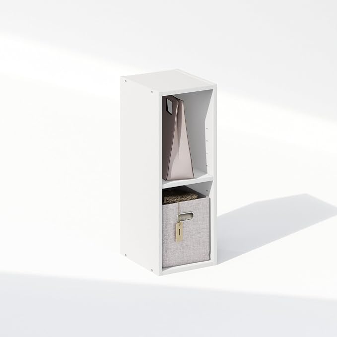 Furinno Reed 2-Tier Closet Organizers and Storage, Closet Organizer, Open Shelf - Image 4