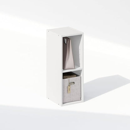 Furinno Reed 2-Tier Closet Organizers and Storage, Closet Organizer, Open Shelf - Image 4