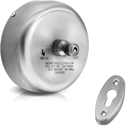 Retractable Clothesline, SUS304 Wall Mounted Clothes Line by SWETON