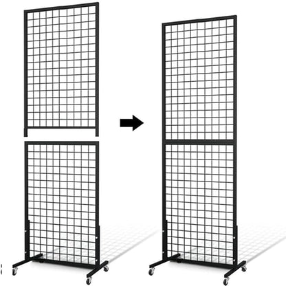 Grid Wall Panels, 2 Packs 2'x 6' Gridwall Panels Tower - Image 6