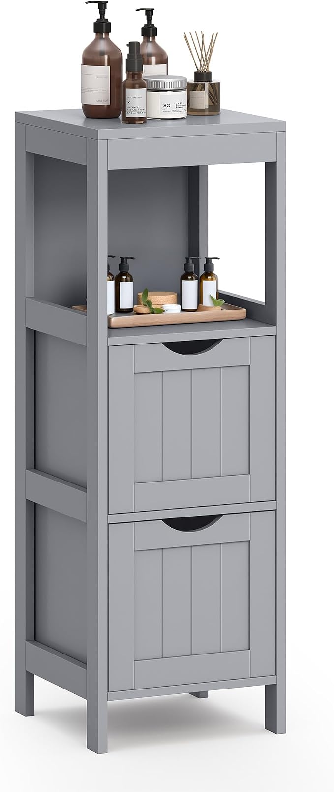 VASAGLE Storage Cabinet, Storage Organizer Rack Stand by Unknown