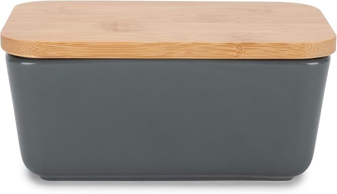 Nat & Jules Ceramic Stoneware 1/2 Pound, 2 Sticks Butter Dish by NatJules