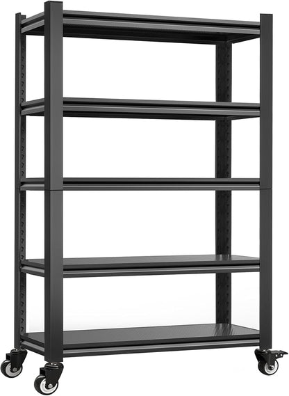Kitchen Shelving with Lockable Wheels by Lauxery