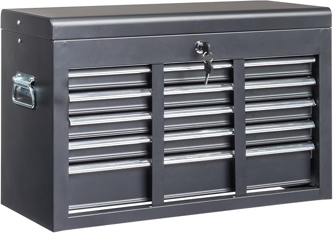 Metal Tool Box Organizer | Lockable Tool Chest | Toolbox by NAICKUC