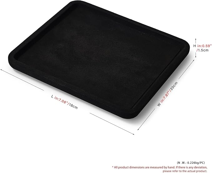 Microfiber Jewelry Display Flat Tray - Image 6